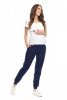 Casual maternity trousers Amanda M010 navy